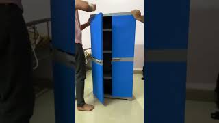 Best Plastic foldable cabinet wardrobe for cloths almirah plasticcabinet nilkamal foldablecabinet [upl. by Animsaj378]