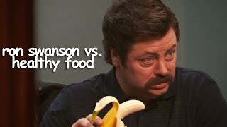 ron swanson hating healthy food for 9 minutes 27 seconds  Parks and Recreation  Comedy Bites [upl. by Isidoro]