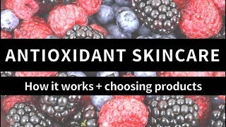 How Antioxidant Skincare Works and How to Choose Products  Lab Muffin Beauty Science [upl. by Abbott110]