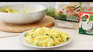 VERMICELLI DI RISO CON ZUCCHINE E ZAFFERANO [upl. by Ailssa]