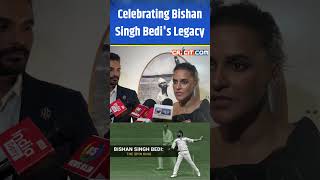 Angad Bedi and Neha Dhupia Host Event Honoring Bishan Singh Bedi [upl. by Notsirk236]