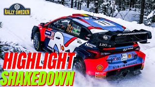 SHAKEDOWN RALLY SWEDEN 2024  WORLD RALLY CHAMPIONS [upl. by Socha]