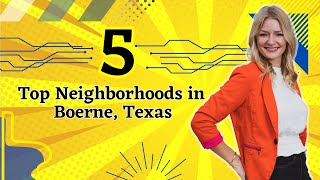 Discover the Top 5 Neighborhoods in Boerne Texas 🌟 [upl. by Ghassan]