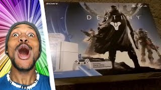 SUBSCRIBER GIFT WHITE PS4 DESTINY BUNDLE UNBOXING [upl. by Amedeo347]