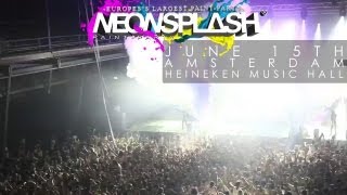 NEONSPLASH  PaintParty  15th of June in Amsterdam  Trailer [upl. by Merrilee]