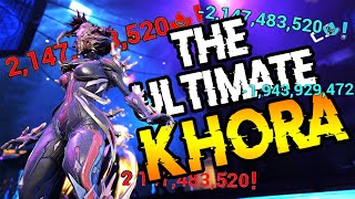 THE ULTIMATE KHORA  Best Red Crit Khora Build  RIVENLESS [upl. by Vinn]