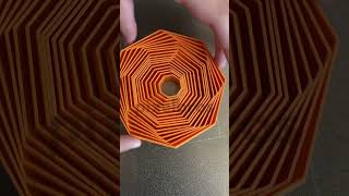 Viral 3D Printed Octagon Fidget toy With ASMR Sounds Bambu Lab P1S [upl. by Tecu]