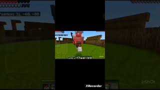 Minecraft pe pvp 💀🔥 foryou viral short [upl. by Erma792]