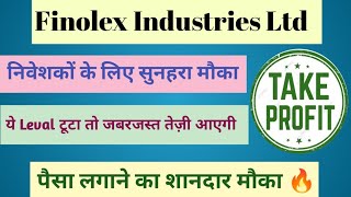 FINOLEX INDUSTRIES LTD SHARE NEWS  NEXT TARGET  LATEST NEWS  STOCK ANALYSIS finolexindustries [upl. by Notsruht]