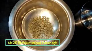 how to make Green coffee with un roasted beans in two procedures [upl. by Ardnoyek864]