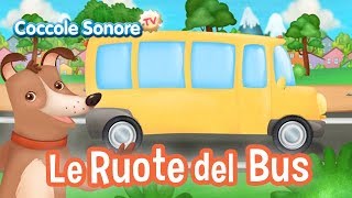 Le ruote del bus  altre canzoncine  Canzoni per bambini di Coccole Sonore [upl. by Arocat]