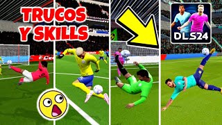 ✅ TUTORIAL DE SKILLS JUEGA COMO PRO 😎 DLS 24 TRUCOS dls24 [upl. by Ttehc]