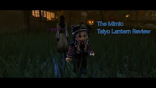 Roblox The Mimic  Taiyo Lantern Review and Inspection [upl. by Anilehcim119]