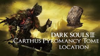 DARK SOULS™ III  Carthus Pyromancy Tome Location [upl. by Orlanta]