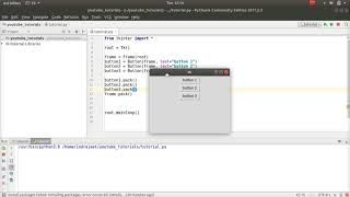 Python GUI tutorial  2  Frames  in Hindi [upl. by Notserp895]