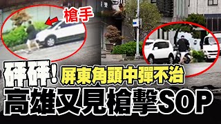 【全程字幕】屏東角頭quot鴨頭quot遭行刑式開槍 槍手近距離連開10多槍 quot1原因quot折返補槍 60秒槍聲狂轟嚇壞路人 [upl. by Woods126]