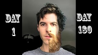 Six Month BEARD Timelapse in Lockdown [upl. by Ylatfen461]