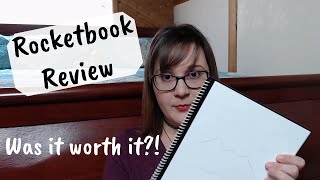 Rocketbook Review  Sustainable and EcoFriendly Notebook  Was it worth it [upl. by Leaj]