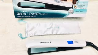 Remington S8500 Moroccan Argan Oil Shine Therapy Advanced Ceramic Straightener [upl. by Iba]