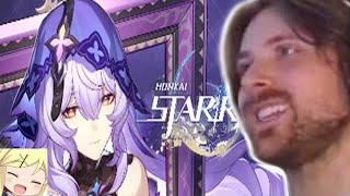 Forsen Reacts  Black Swan Trailer quotLullabyquot  Honkai Star Rail [upl. by Cloots612]