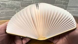 Wooden Book Light [upl. by Sofie215]