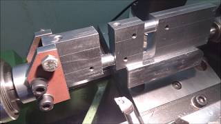 Machining the Wallaby 34cc model engine crankshaft [upl. by Dinsmore]