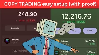 Solana Memecoin Copy Trading Easy Setup in Hindi [upl. by Aihsekin471]