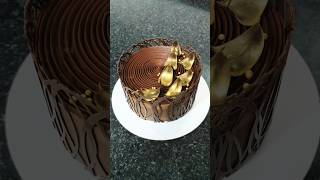 Simple chocolate cake decoration [upl. by Ongun]