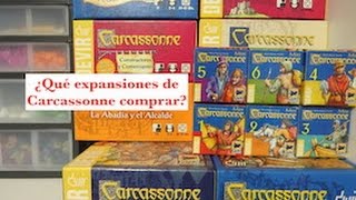 ¿Qué expansiones de Carcassonne comprar [upl. by Janerich]