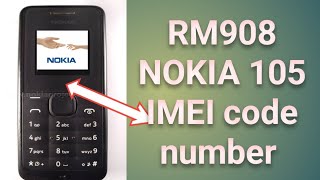 nokia rm 908 imei change code NOKIA 105 IMEI code number nokia imeinumber [upl. by Yrehcaz]