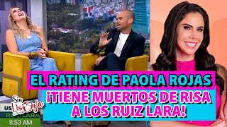 ¿Cuál fue el rating de Paola Rojas en Imagen Televisión PaolaRojas ImagenTelevisión DePisaYCorre [upl. by Gabrila988]