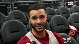 Larry Nance Jr shares memories of Kobe Bryant [upl. by Yelyac]