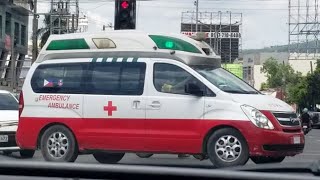 HYUNDAI STAREX KOREAN AMBULANCE Philippines Ambulance Responding [upl. by Emmalynn369]