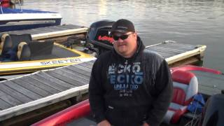 Bass Pro Interviews at the ABA Bass Tournament on Lake Coeur dAlene at Harrison Bay [upl. by Ynittirb]