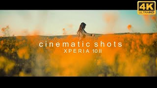 Sony Xperia 10 ii  4K Cinematic Shots  shoton xperia 10 II [upl. by Nyrol]