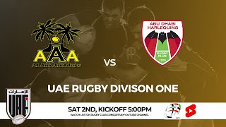 UAE RUGBY DIVISION ONE  Al Ain Amblers v Abu Dhabi Harlequins [upl. by Nalek886]