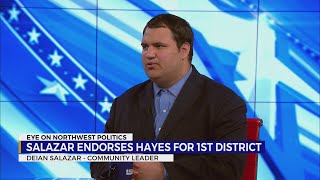 City Council candidate Deian Salazar suspends campaign backs Terrance Hayes [upl. by Attenborough]