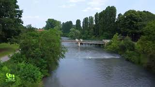 Riprese con il drone al Parco della Pellerina di Torino [upl. by Urata]