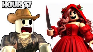 SURVIVE 24 JAM DARI GADIS BAJU MERAH SERAM Roblox Malaysia [upl. by Izzy769]