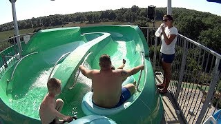 Space Boat Water Slide at Aquacolors Poreč [upl. by Paresh]