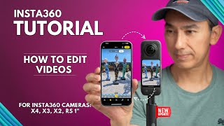 How to Edit Insta360 Videos like a PRO for Insta360 X4 and X3 Tutorial [upl. by Barrington]