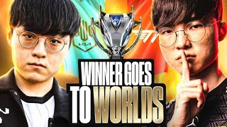 T1 VS DK WINNER GOES TO WORLDS  LCK SUMMER 2024 GAUNTLET  CAEDREL [upl. by Desai]