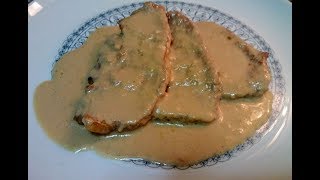 FILETES DE LOMO DE CERDO EN SALSA DE LECHE  BEATRIZ COCINA [upl. by Hahsi]