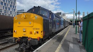 37800 towing 175113 to Landore at Cardiff May 15th 2024 [upl. by Hughett]