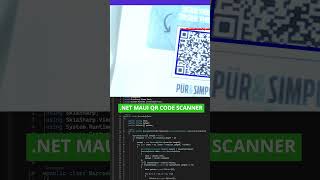 NET MAUI QR Code Scanner [upl. by Uhn]