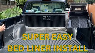 25 Dollar Bed Liner Install  1966 Chevy Truck [upl. by Ayat]