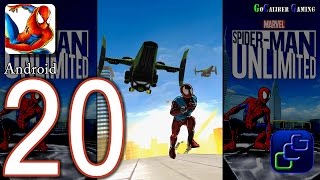 Spider Man Unlimited Android Walkthrough  Part 20  Issue 4 Against The Grain [upl. by Hcaz]