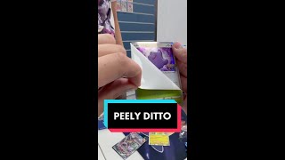 You Can PEEL OFF This New Pokemon Go Card ditto pokemoncards shorts [upl. by Garaway]