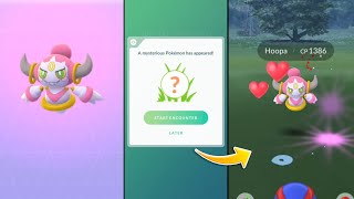 😳 Finally caught hoopa in pokemon go  Get hoopa in pokemon go  Pokémon Go [upl. by Eikcor]