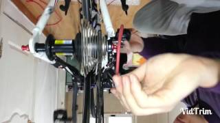 microshift 10 speed centos  short cage  1128t  shifting problem [upl. by Tur202]